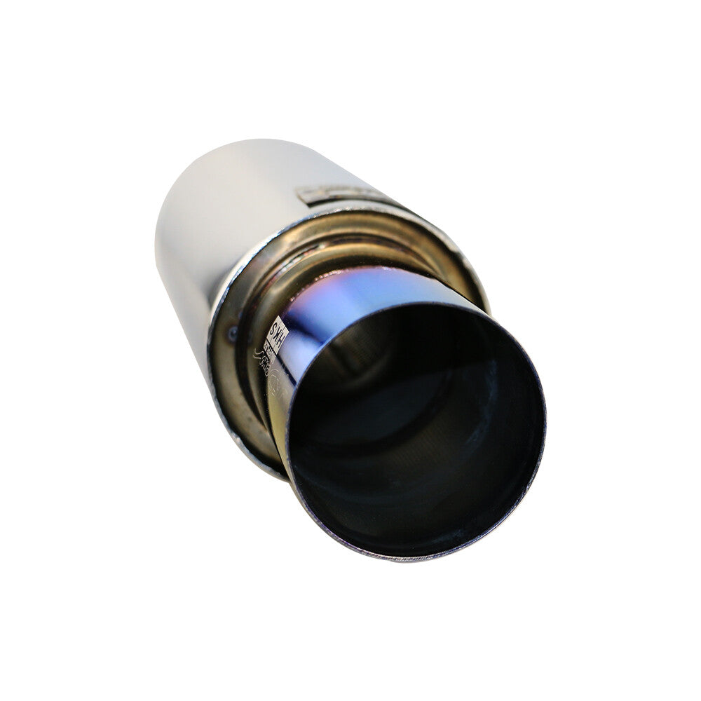 2 Inlet 43 Outlet Rolled Straight Exhaust Muffler 4 Body Resonator HPJ JZZ