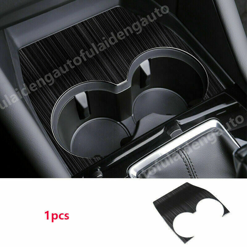 Carbon Fiber Indoor Central Control Cup Holder Cover Trim for 370Z- v