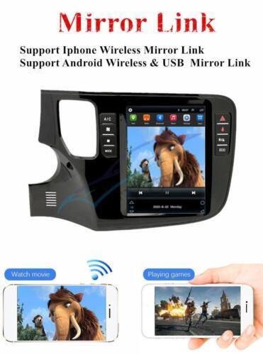 For 13-20 for Mitsubishi Outlander 3 LHD 9.7 Vertical Car Stereo Radio GPS Navi RDS