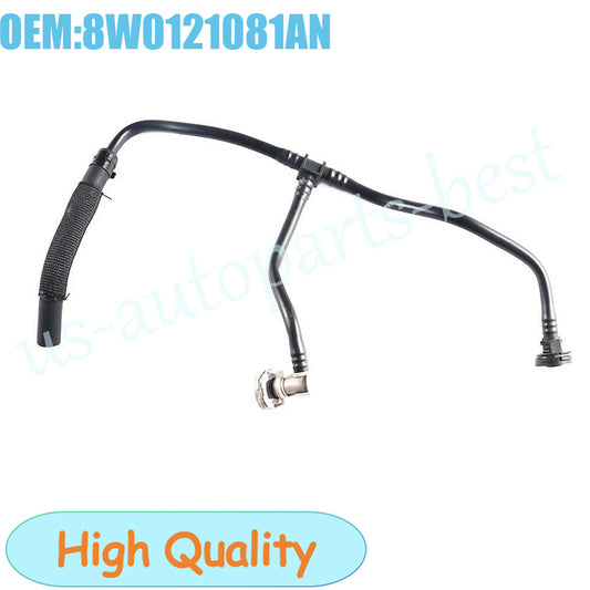 New Radiator Overflow Cooling Tube 8W0121081AN For 2017 to 2018 for AUDI A4 2.0L-L4