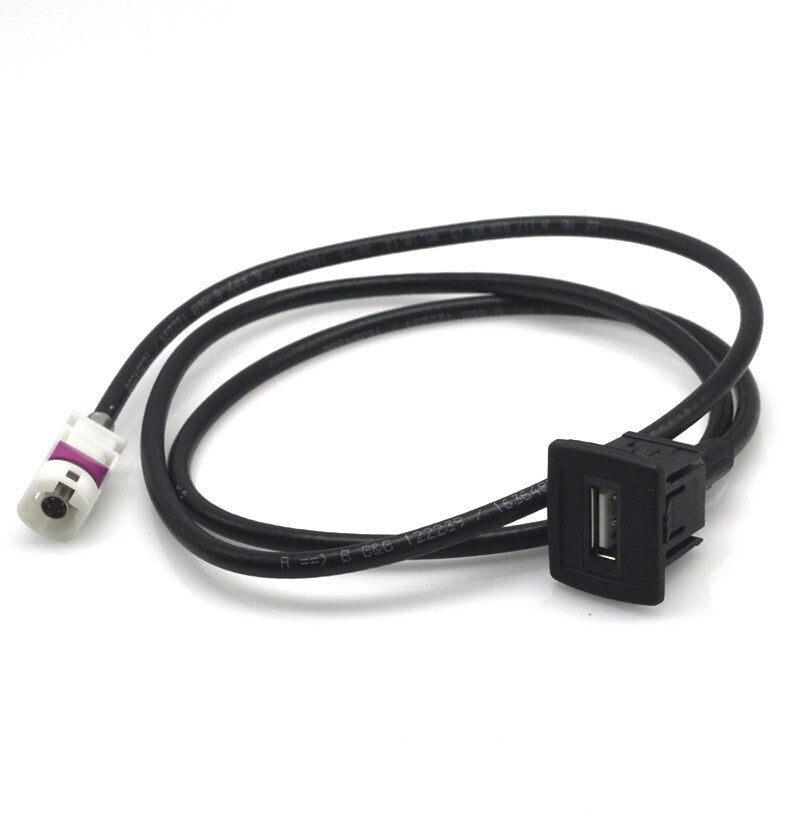USB Port Socket Plug Centre Console Connector cable for Mercedes W204 W212 GLK v