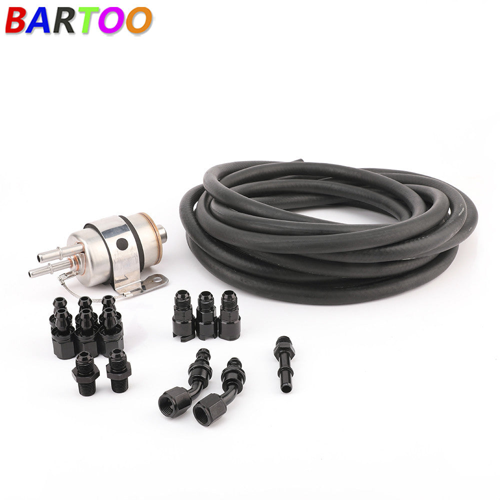 Fuel Injection Line Fitting LS Conversion Adapter Kit EFI FI Filter/Regulator Q
