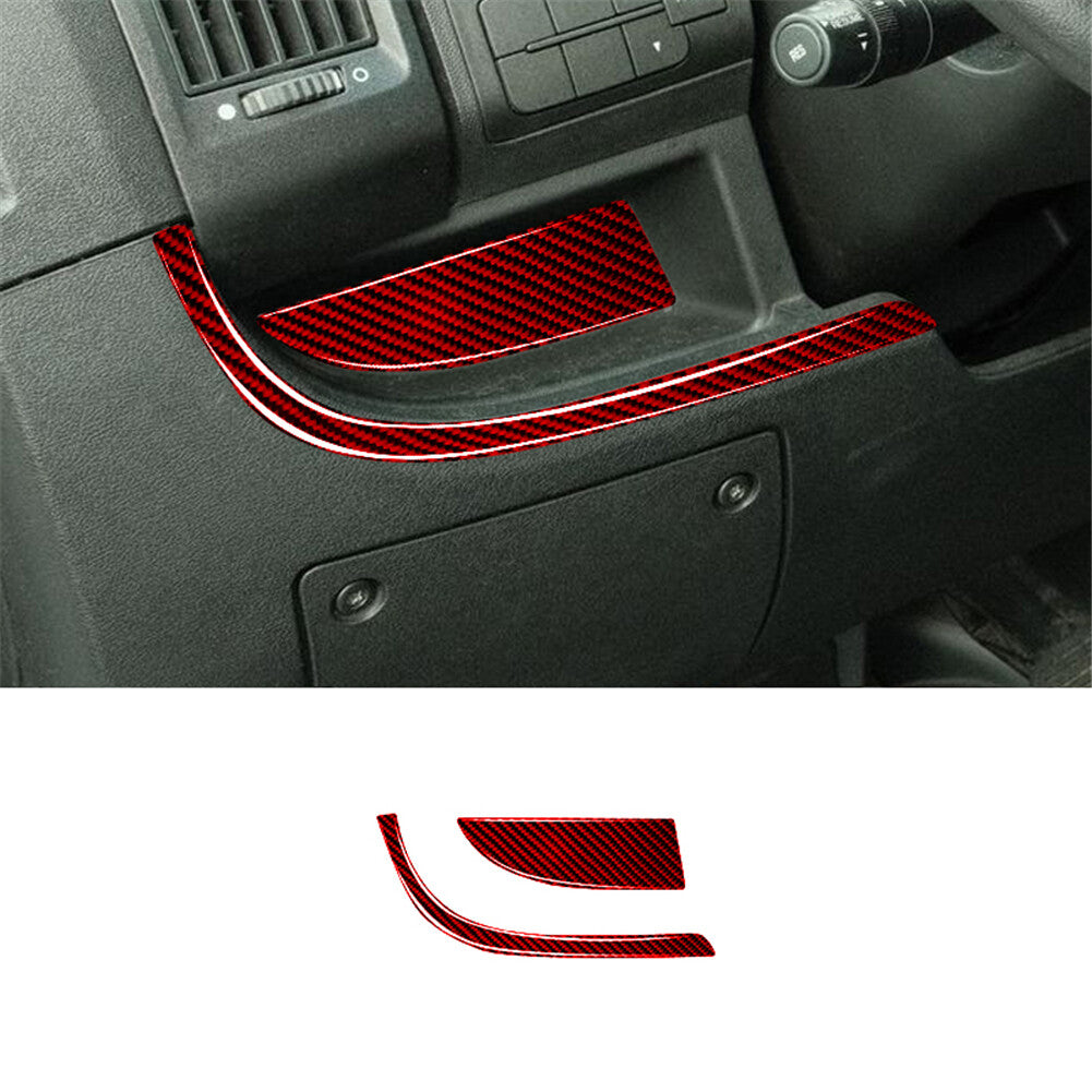 3x Carbon Fiber Interior Cupholder Cover Trim For /996 1998-2004 v