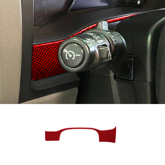 Carbon Fiber Interior Central Console Panel Cover Trim for Honda for Civic 2003-2005 v