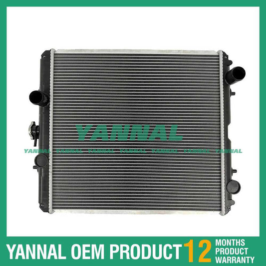 Radiator 129940-44500 is suitable for Yanmar engines 4TNV88, 4TNV98-GGE, 4TNV98-ZGGET, and 4TNV98-.