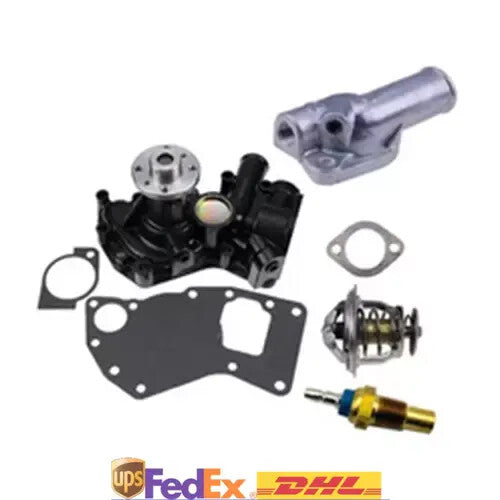 Water Pump Thermostat Gasket Water Outlet Pipe Sensor for Isuzu 4LC1 4LE1