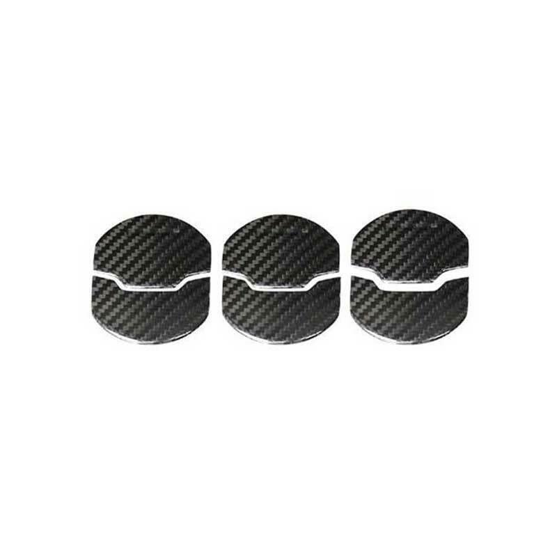 for Ford for Mustang 2015-2022 Dry Carbon Fiber Middle Console Air Outlet Vent Trim