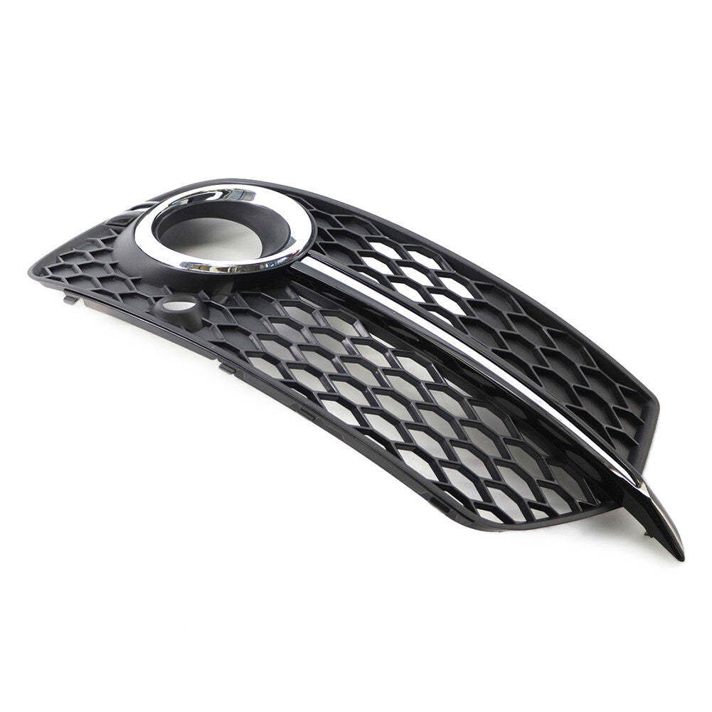 Front Fog Lamp Grill Grille Cover Chrome Trim for Audi Q5 S-Line 2013-2017 Right