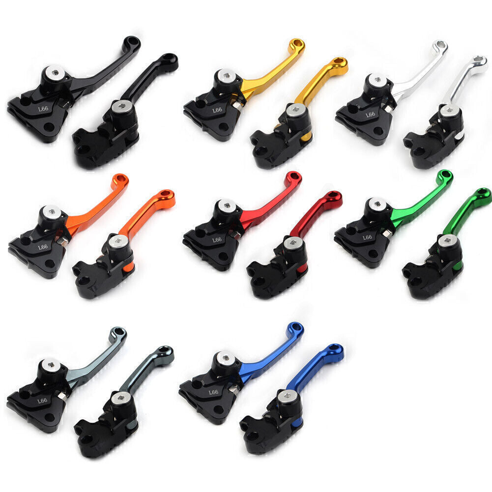 for Yamaha YZ 250F YZ 426F YZ 450F 2009-2020 2010 Pair Pivot Brake Clutch Levers Q