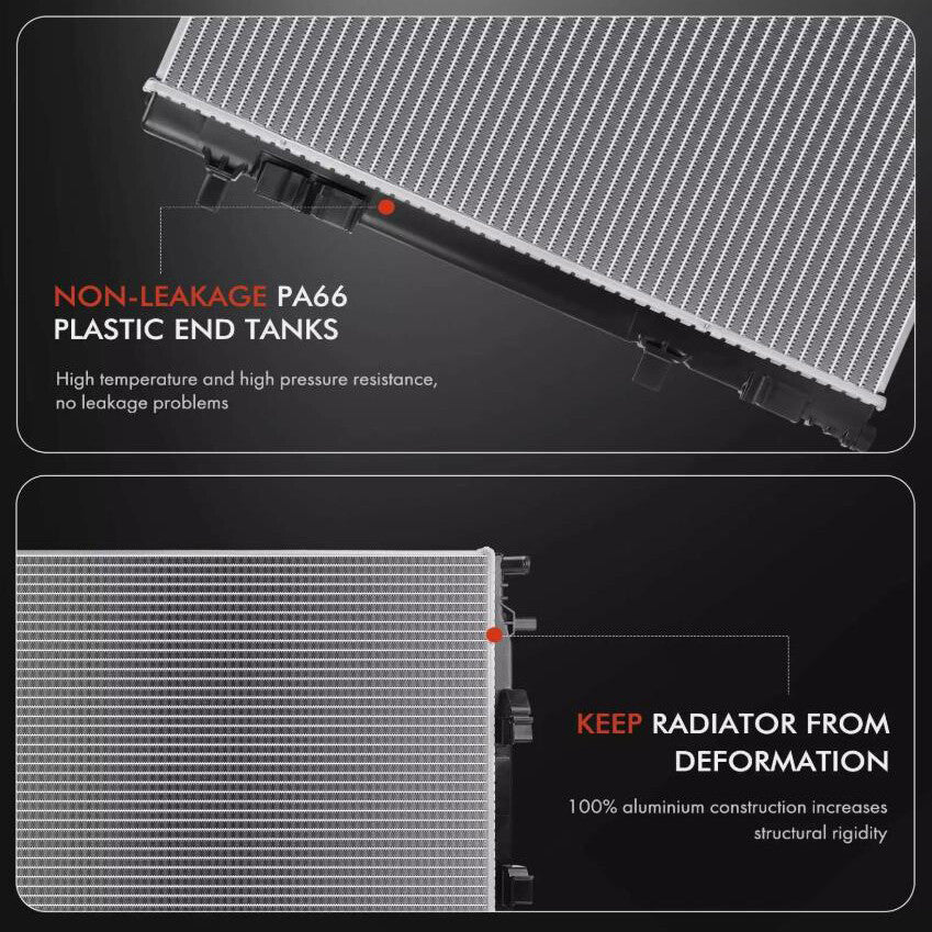 16mm auxiliary radiator suitable for Nissan Rogue 2021 2022 2023 L3 1.5L 214576RS0A