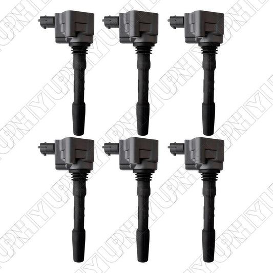 6Pcs Ignition Coils 288233 for Maserati Quattroporte for Ghibli 2014+ Levante 2017+ Q
