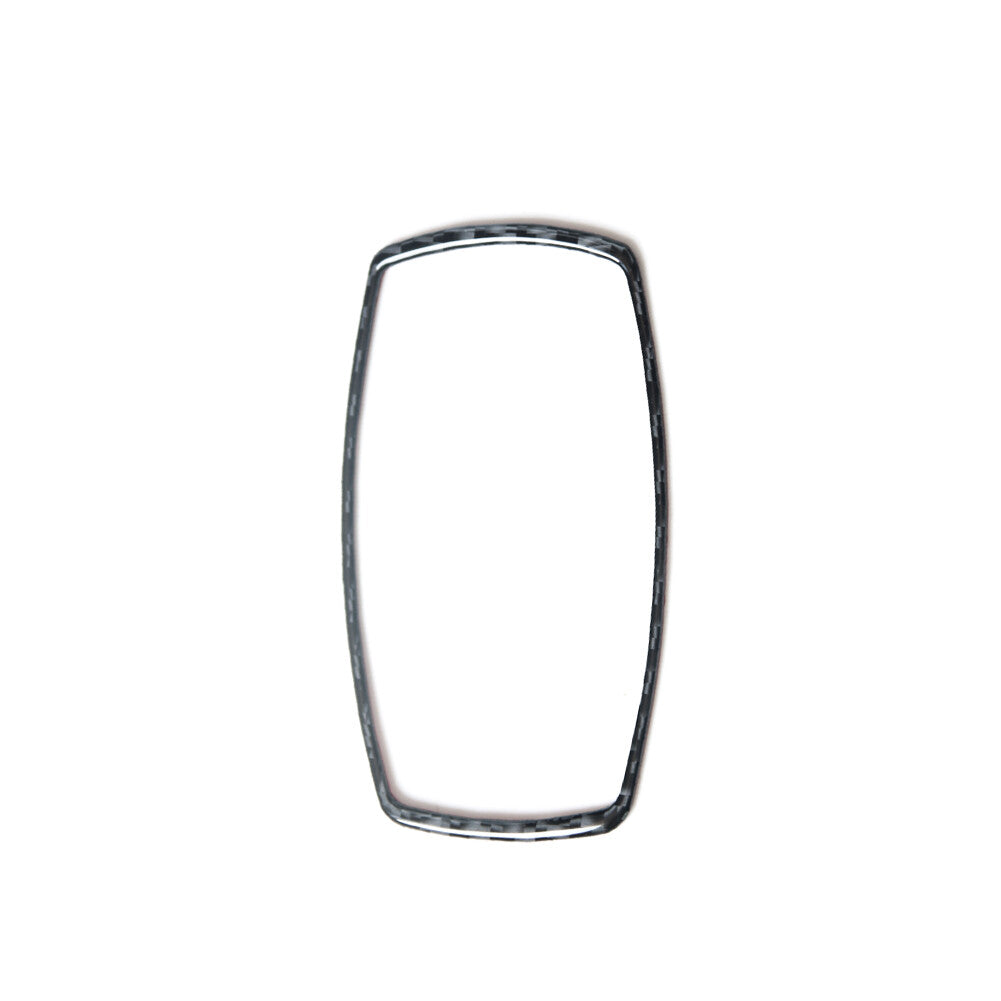 Carbon Fiber Inner Central Control Button Cover Trim For Explorer 2013-2019 v