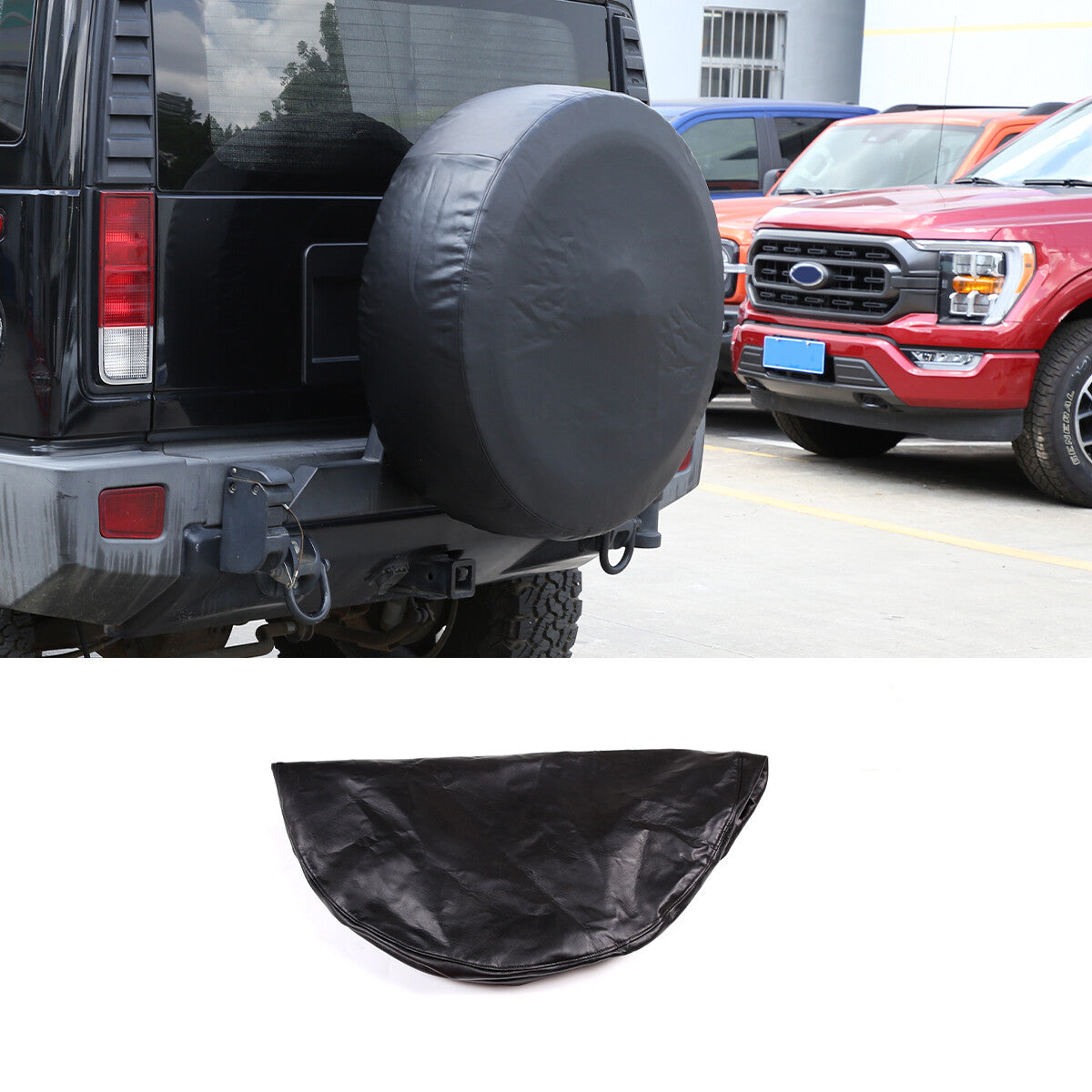 Gas Cap Fuel Filler Tank Replacement Cap Trim Lock Key for FJ Cruiser 2007-21- v