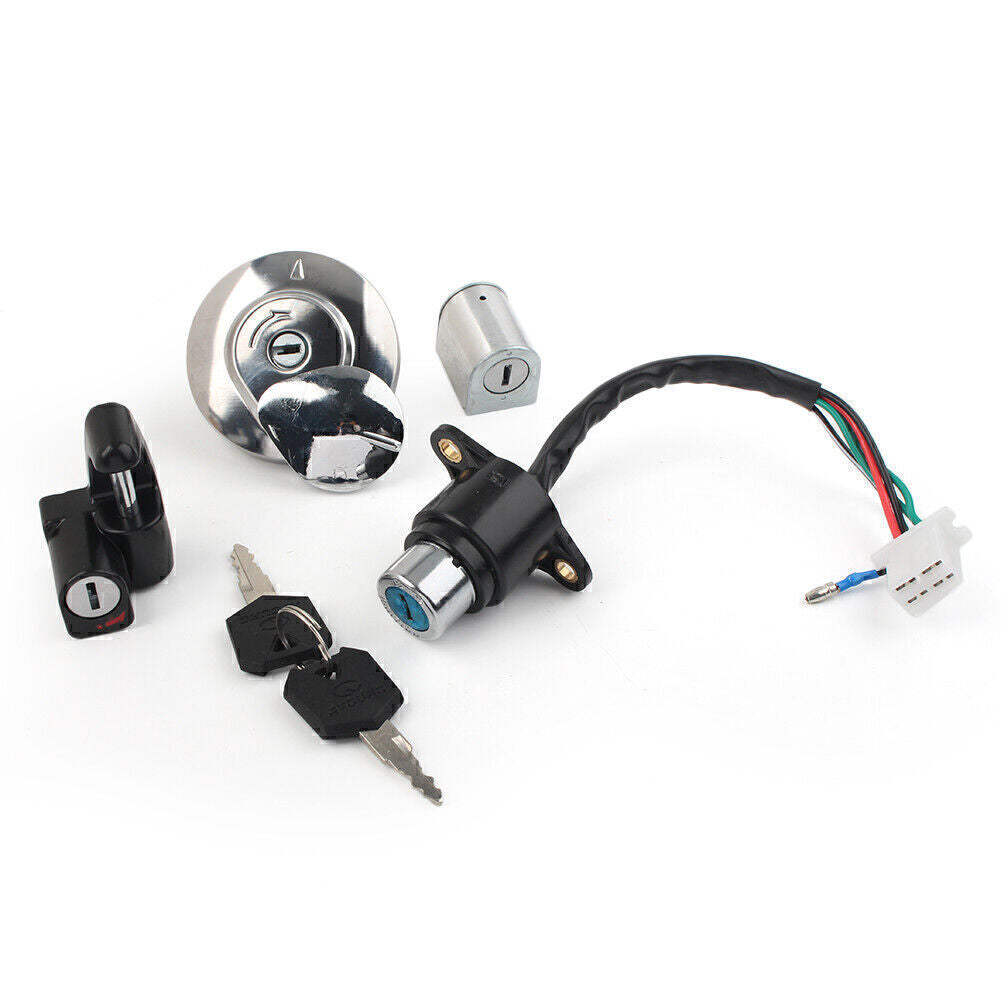 Ignition Switch Lock Fuel Gas Cap Key for Honda CMX250 Rebel 85-15 CMX250 95-99 Q