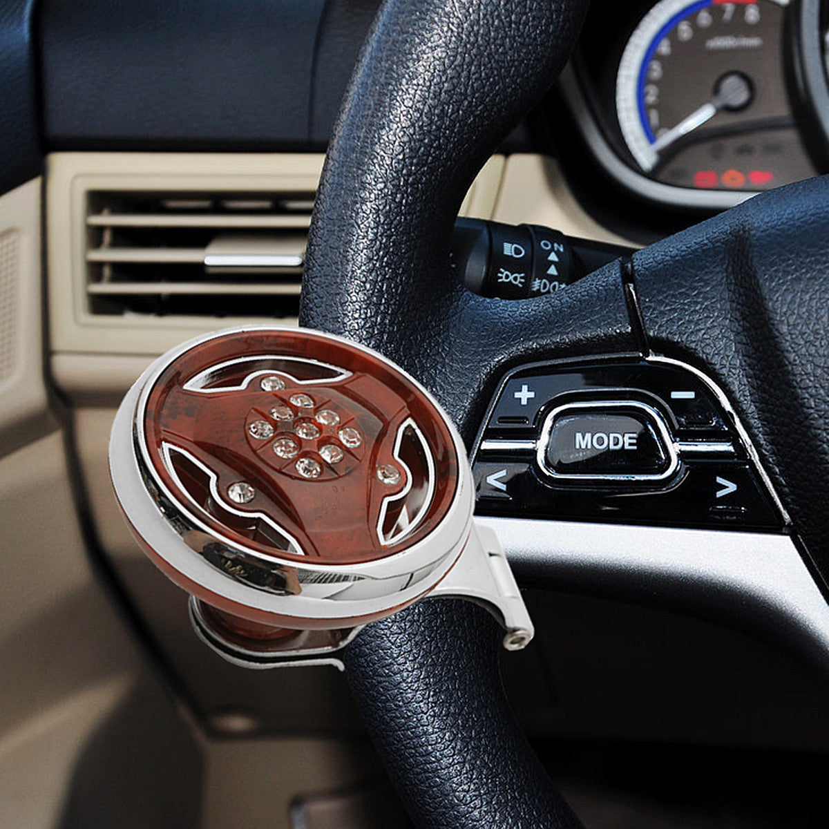 Universal Car Handle Assister Spinner Knob Ball Truck Steering Wheel Aid Power