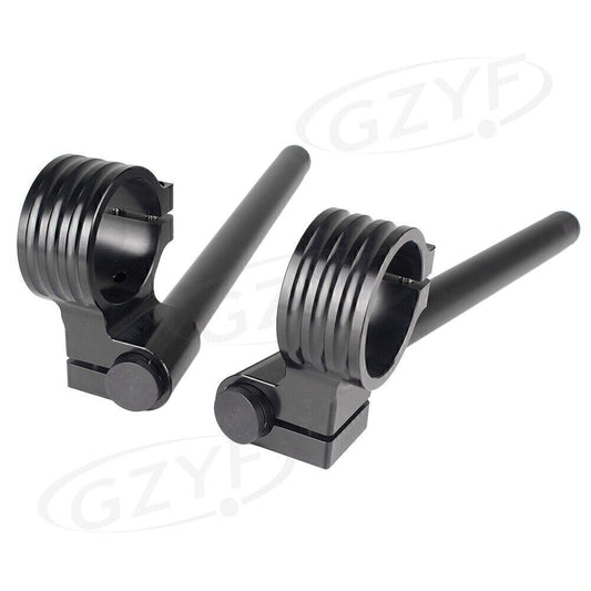 Fit for Yamaha YZF R6 2005-2018 2x CNC Clip-on Fork Tube Handle Bar Handlebar 50mm Q