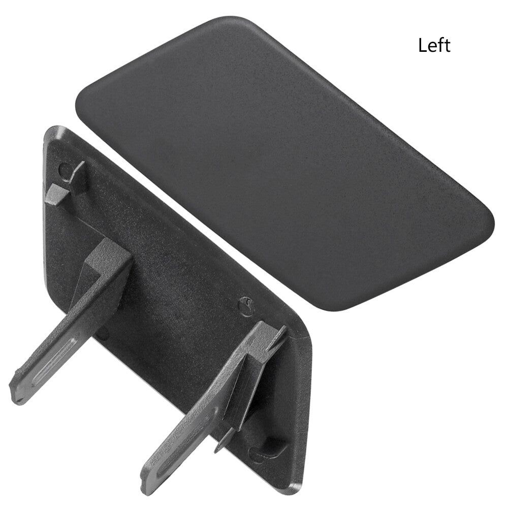 1Pair Headlamp Washer Cover Cap Left + Right for Jaguar for XF 2016-2020 Unpainted Q