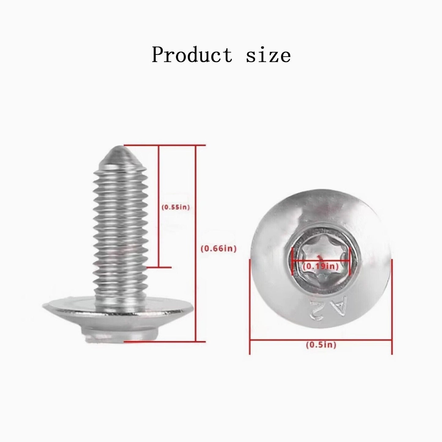 Fairing Bolts Kit Screws Fit for BMW S1000RR R1200GS RT Motorcycle Universal