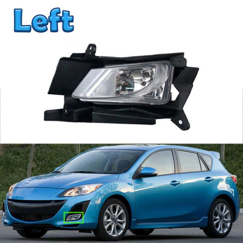 Front Bumper Fog Lights Daytime Running Lights Left for Mazda 3 2011-2013
