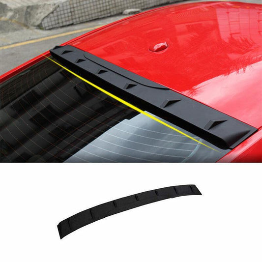 Fit for Ford for Mustang 2015-2022 MP Primer Black Roof Boot Spoiler Wing Flap 1PCS