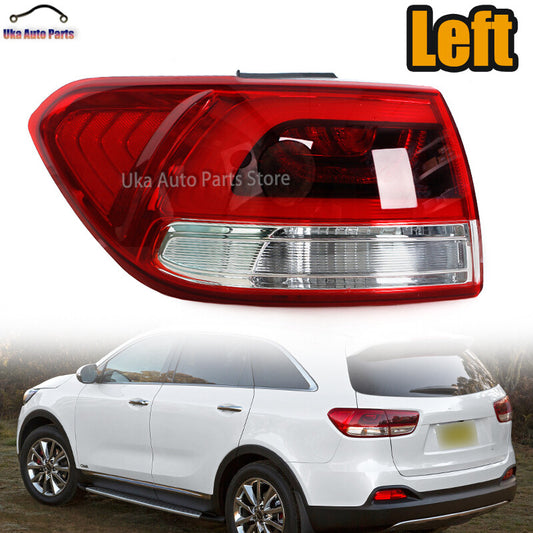 LED Left Tail Light for Kia Sorento 2015-2018 Rear Brake Lamp Outside Taillight