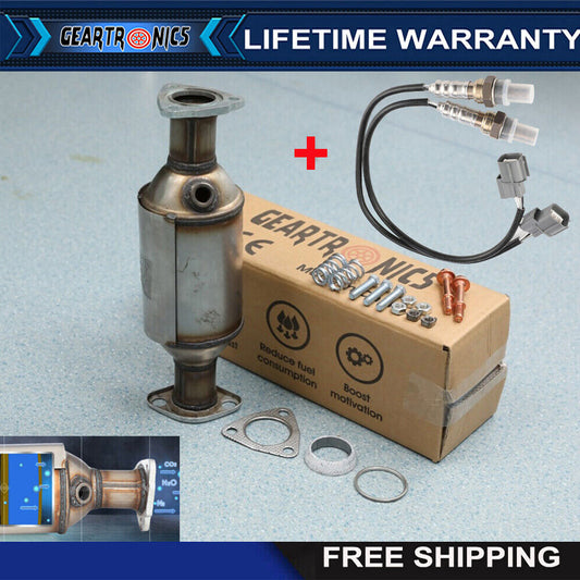 Catalytic Converter w/ O2 Sensors for ACURA Integra 1.8L 1996-2001 w/ Gasket US