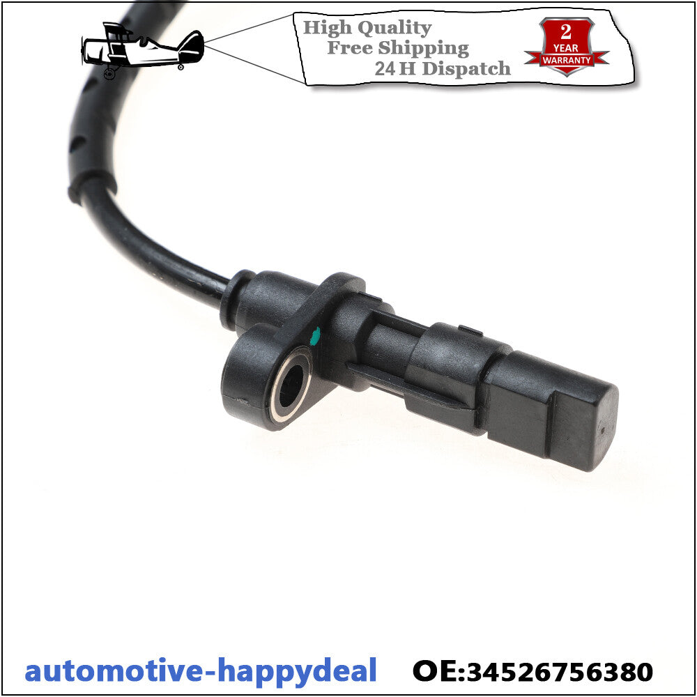 2x ABS Sensor for BMW X5 E53 2000-2003 Rear Left or Right 3.0 4.4 4.6 3452675638