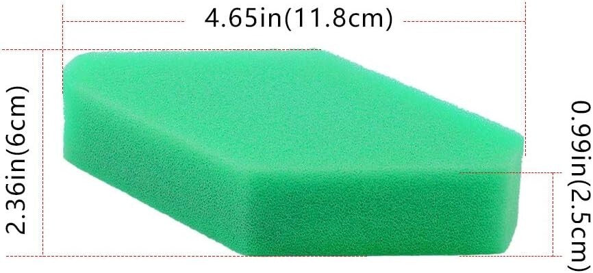 5x Air Filter For Briggs Stratton 4249 5433K 797301/675-875 Series 124000 122000