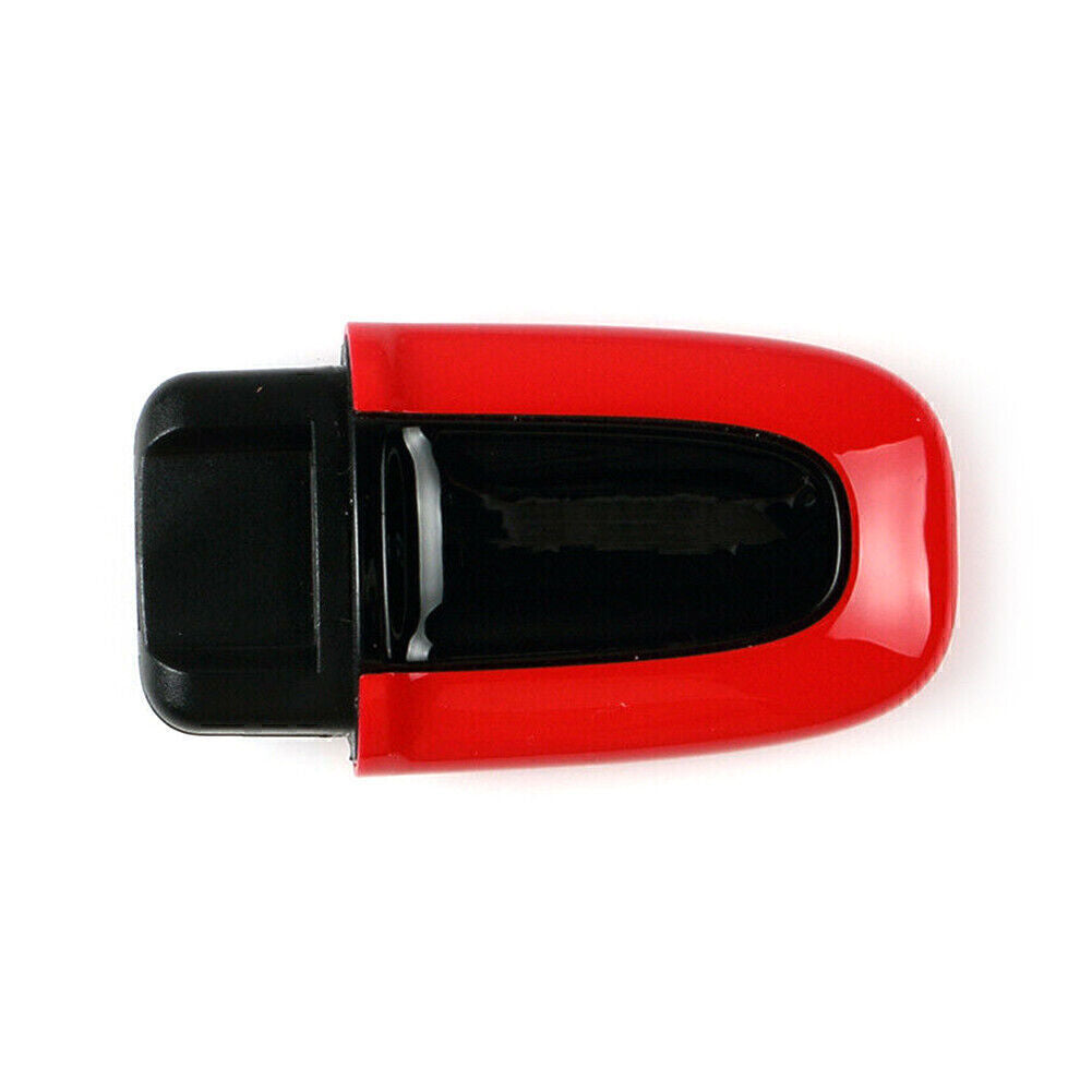 One Button Start Passive Keyless Enter Car Key Cover Case Fit for Porsche Macan Red Q