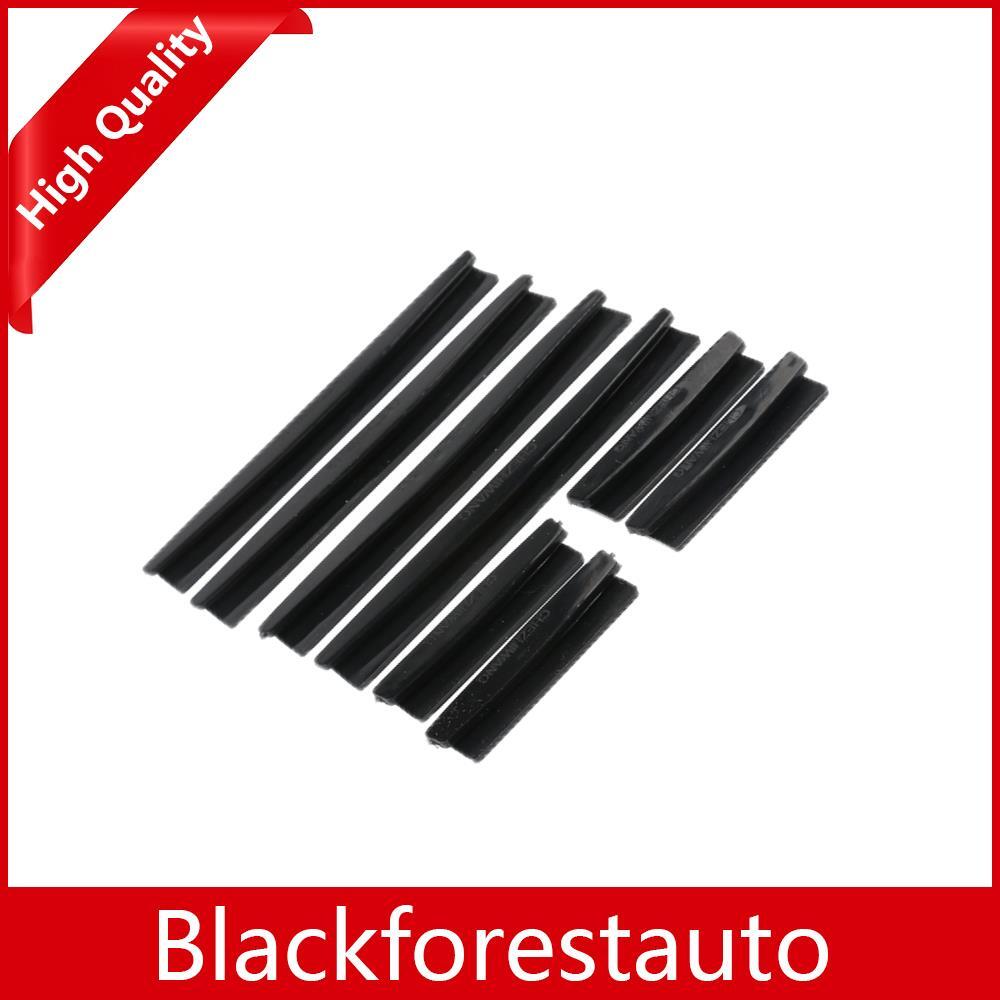 8pcs Door Edge Guard Strip Scratch Protector Anti-collision Trim Accessories