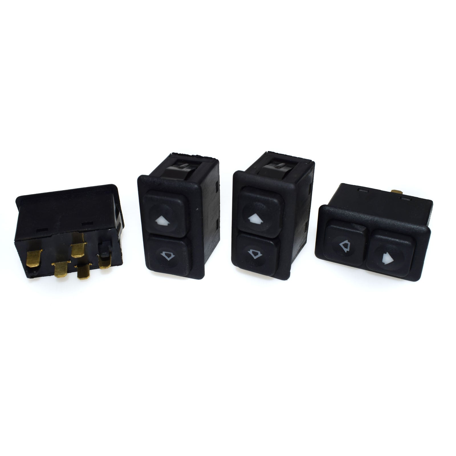 Set 4 pcs Illuminated Power Window Switch For E23 E24 E28 E30 61311381205 n