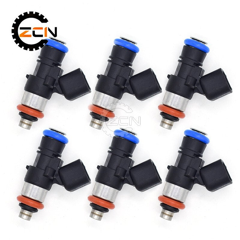 6X 0280158091 Fuel Injector Fit for Mercury for Mazda CX-9 for Lincoln 3.5L 3.7L