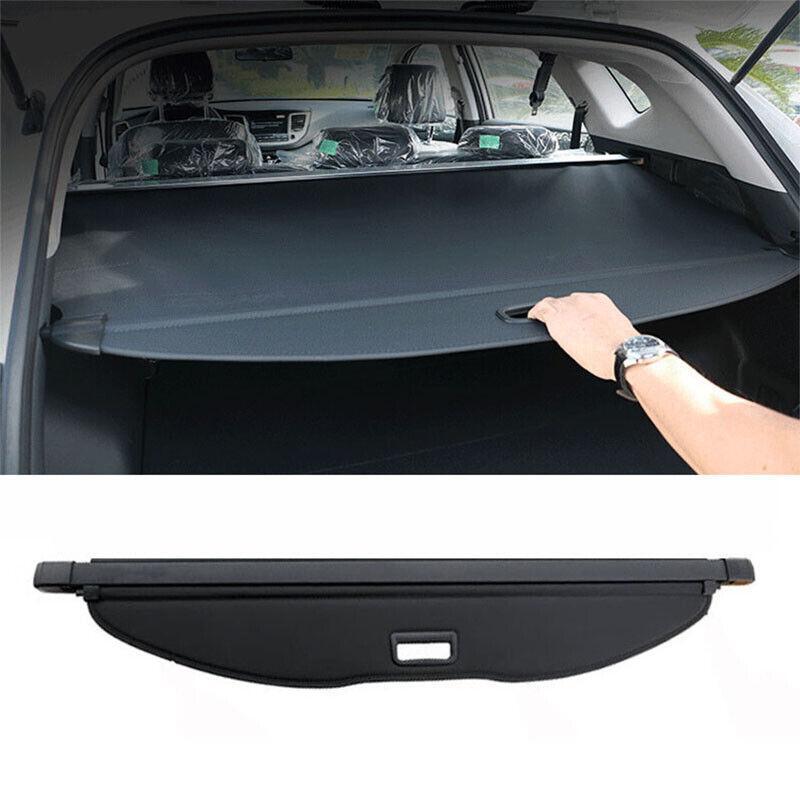 for Honda HR-V Vezel 2014-2019 Black Trunk Shade Rear Cargo Cover Shield Trim