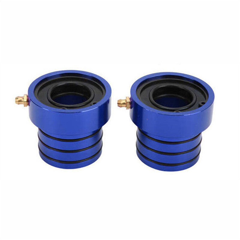2PCS Blue Front Axle Tube Seal Pair for Jeep for Wrangler JK TJ XJ ZJ MJ Dana 30/44