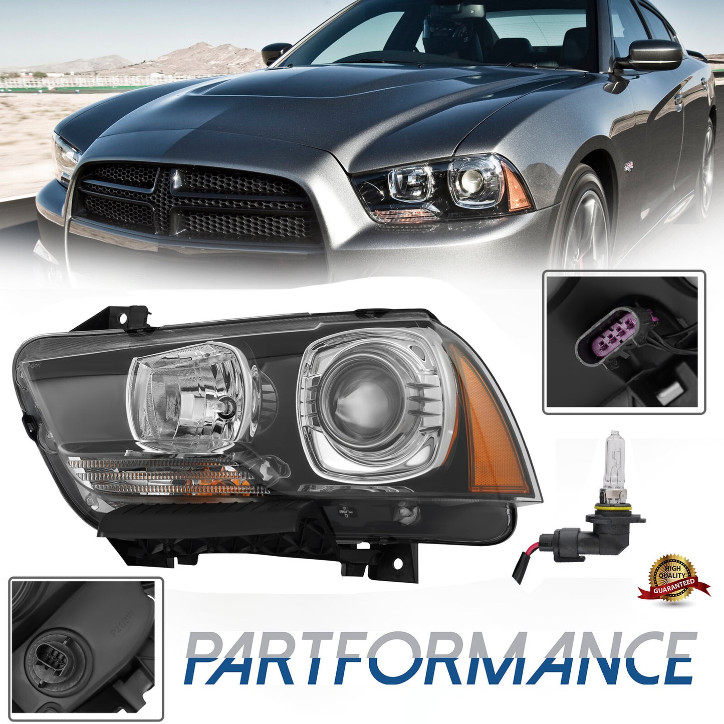HID Charging Battery Charger 2011-14 Toothed Cobalt Water Heater