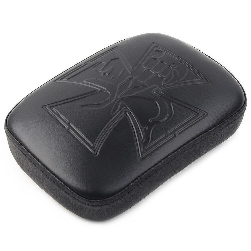 Rear Fender Passenger Pillion Pad for Seat 8 Suction Cup Fit for Harley Bobber Sportster Q