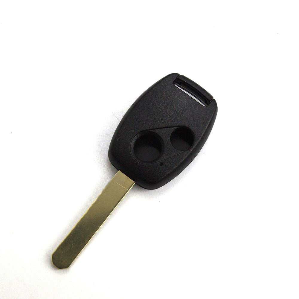 2 BTNs Remote Blank Key Shell Fob Case w/ Blade for Accord for Civic for CR-V Pilot Q