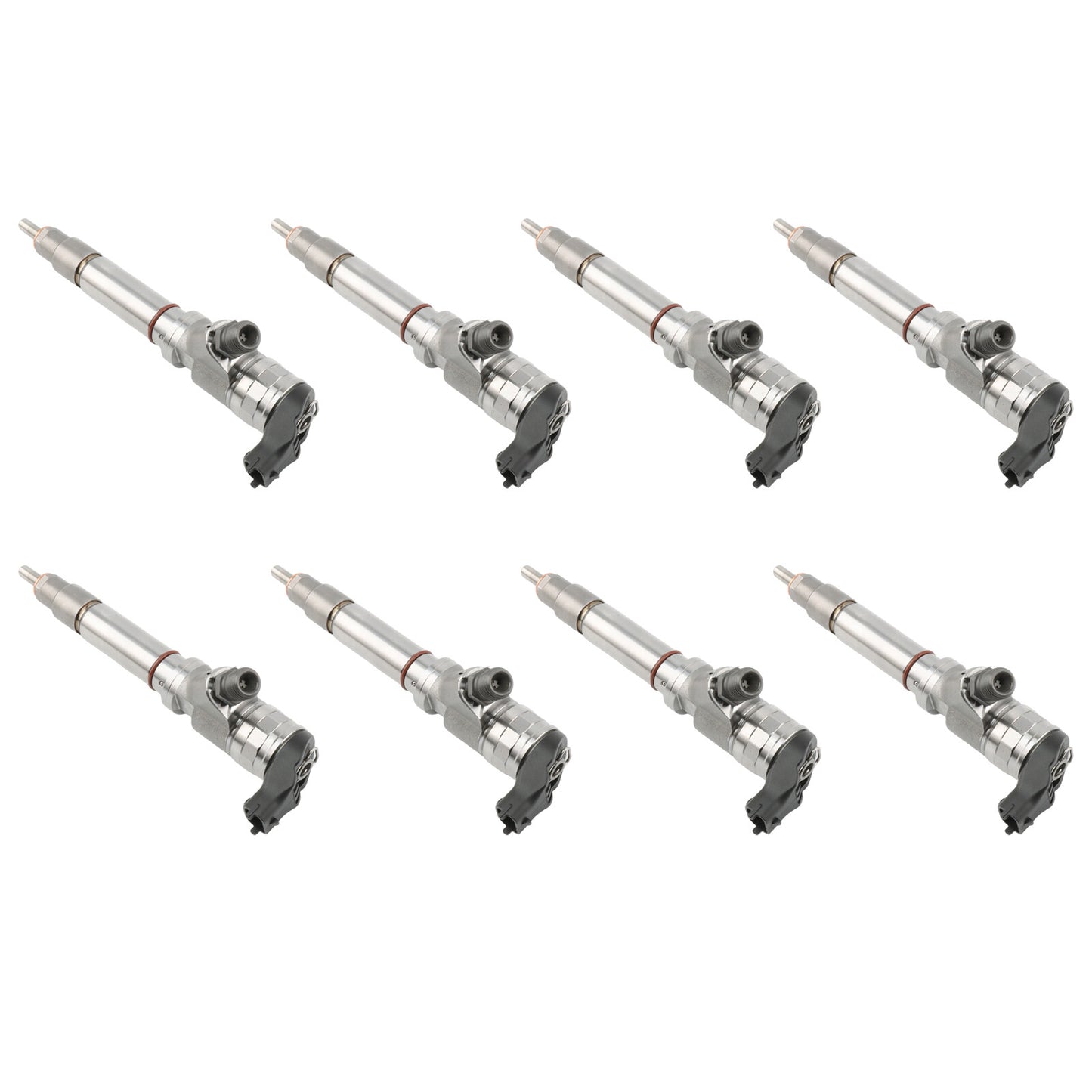 8x 0445120027 Fits for 2004-2005 GM for Chevrolet 6.6L Duramax LLY Fuel Injector