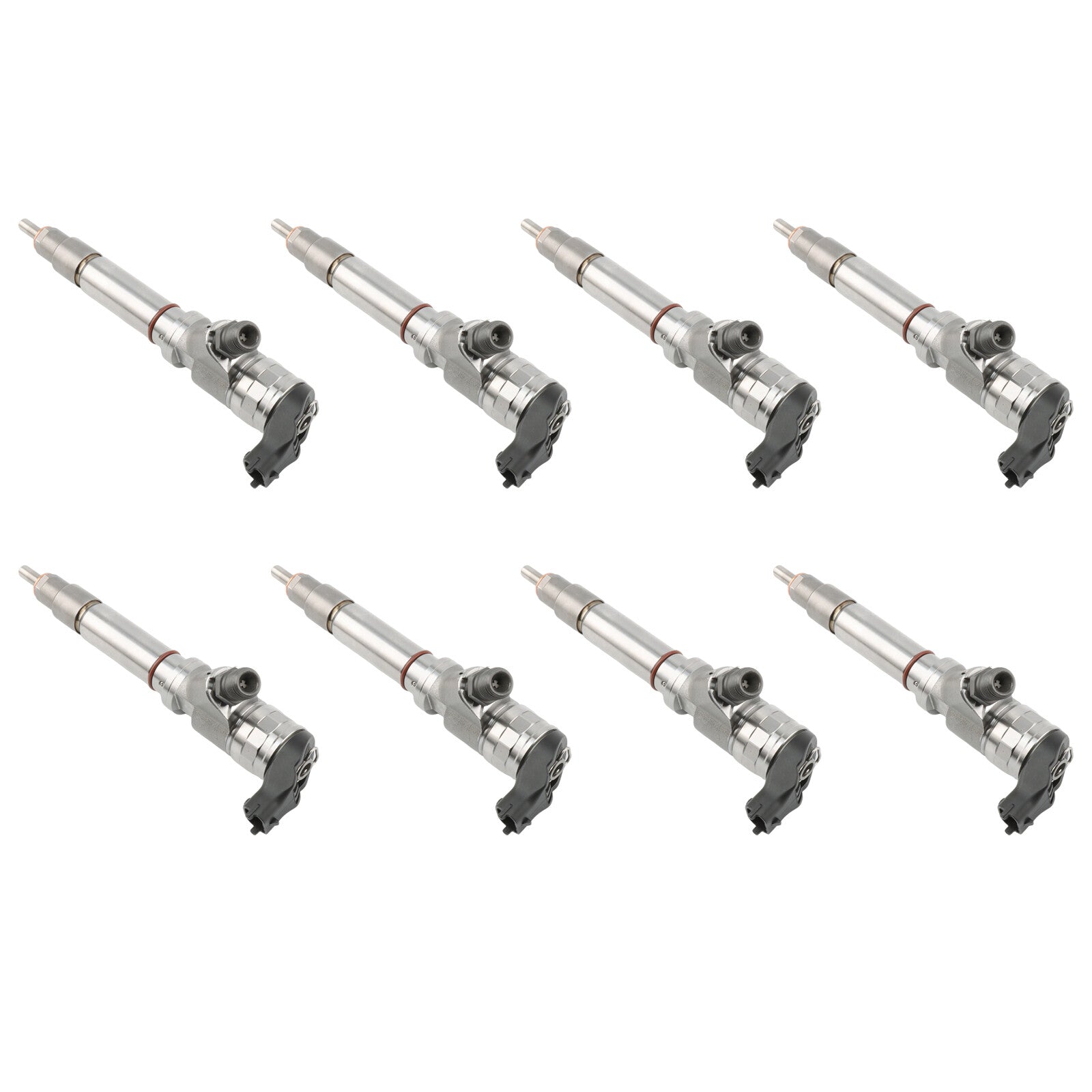8x 0445120027 Fits for 2004-2005 GM for Chevrolet 6.6L Duramax LLY Fuel Injector