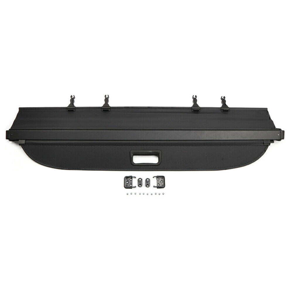 Rear Trunk Security Cargo Cover Shield Shade Black Fit for Honda FIT/Jazz 2015-18