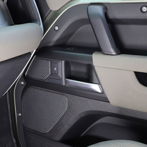 4PCS Black Inner Door Handle Lock Frame Trim for Land Rover for Defender 110 2020-25