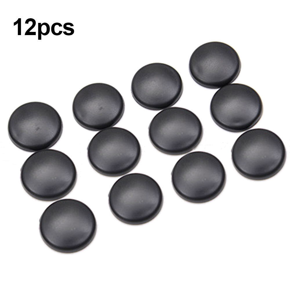 12 Universal Car Interior Door Lock Screw Protective Caps - n