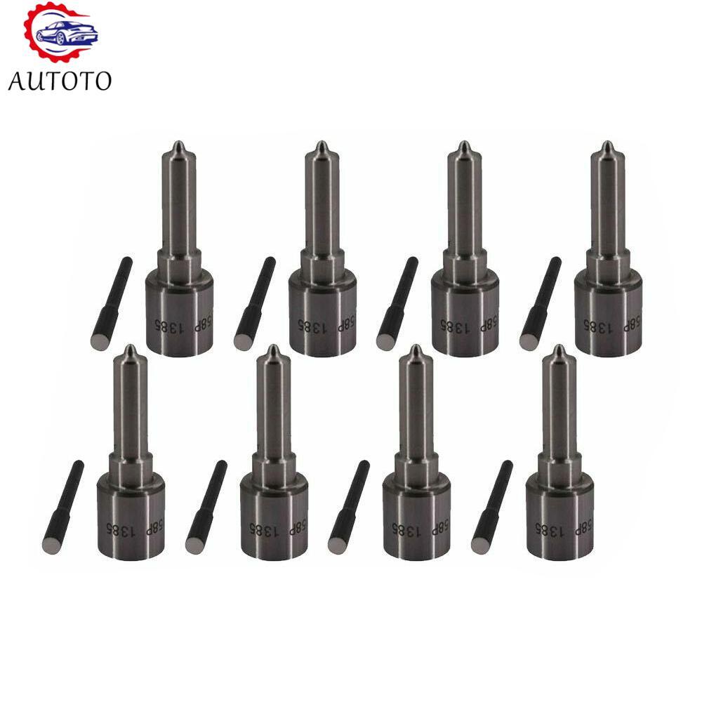 8x For Duramax for Chevy LLY 2004-2005 Injector Nozzle 0433171860 DLLA158P1385 6.6L