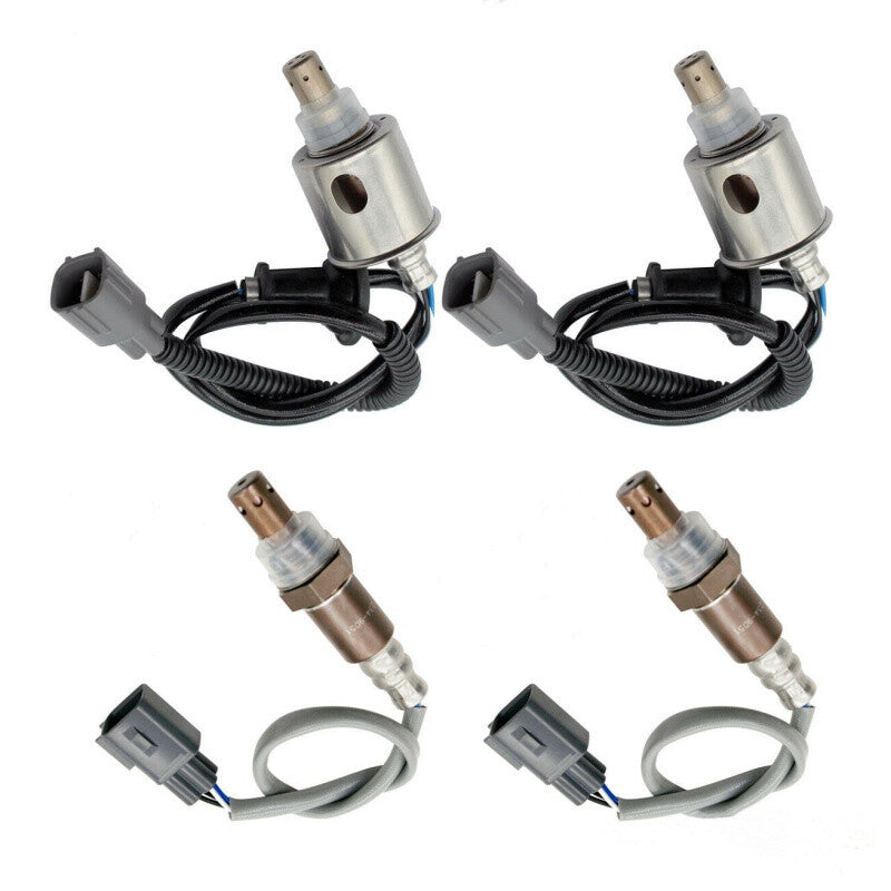 4-pack of O2 sensors suitable for 2006-2007 for Lexus IS250 2.5L RWD upstream + downstream
