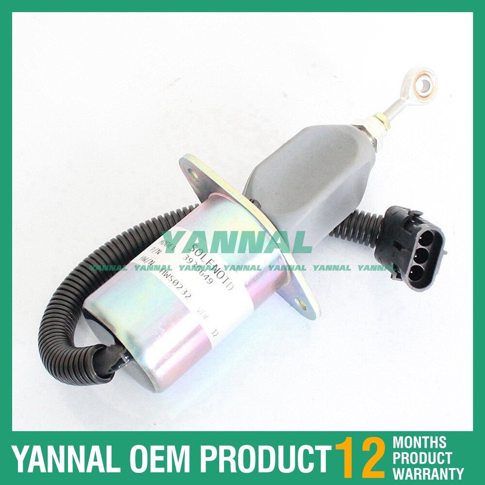 The fuel solenoid valve is suitable for 6CTA 8.3 450hp Diamond 12V-