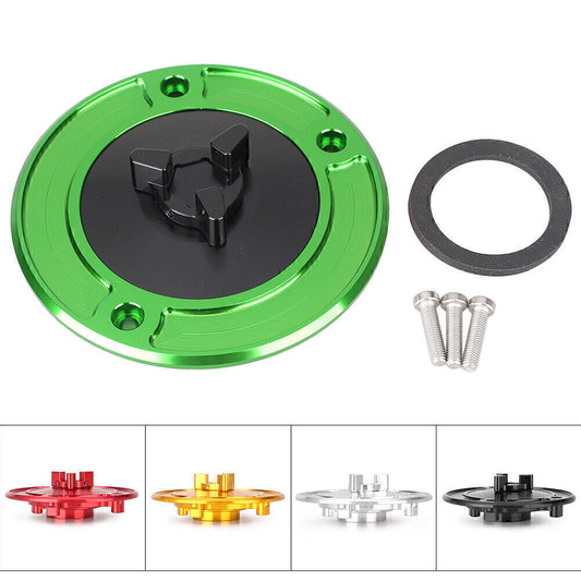 CNC Gas Tank Cap Fuel Cover Fit for Honda CBR 600 F2 F3 F4 F4i 1991-2006 Front Q
