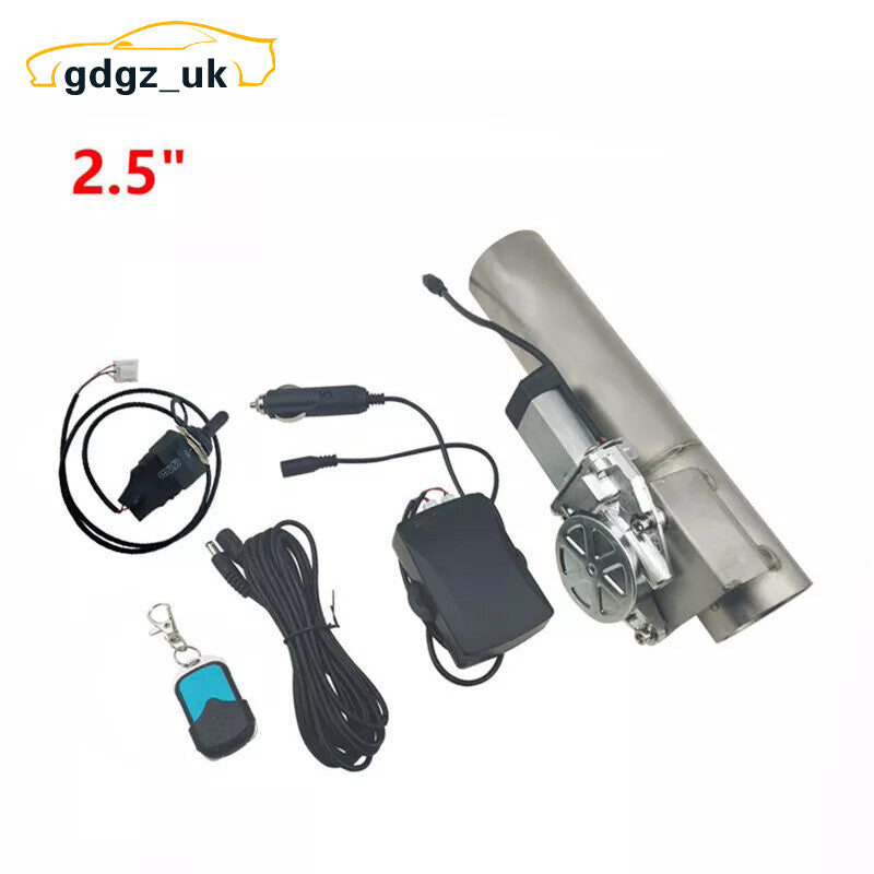 2.5 Electric Exhaust Valve Control Motor I Pipe with Manual  Remote Control