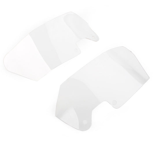 Fit R1200GS 04-12 Transparent Windshield Windscreen Ventilation plate side Panel Q