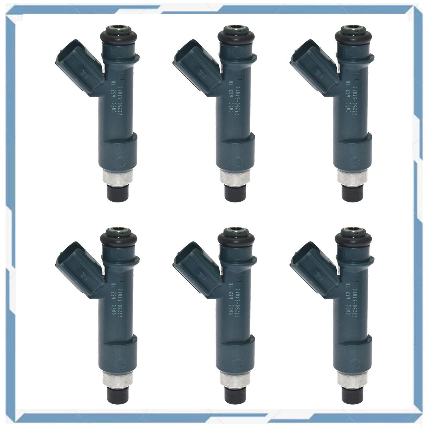 6PCS 23250-0P030 Fuel Injectors Fits for TOYOTA TACOMA 4RUNNER TUNDRA 4.0L