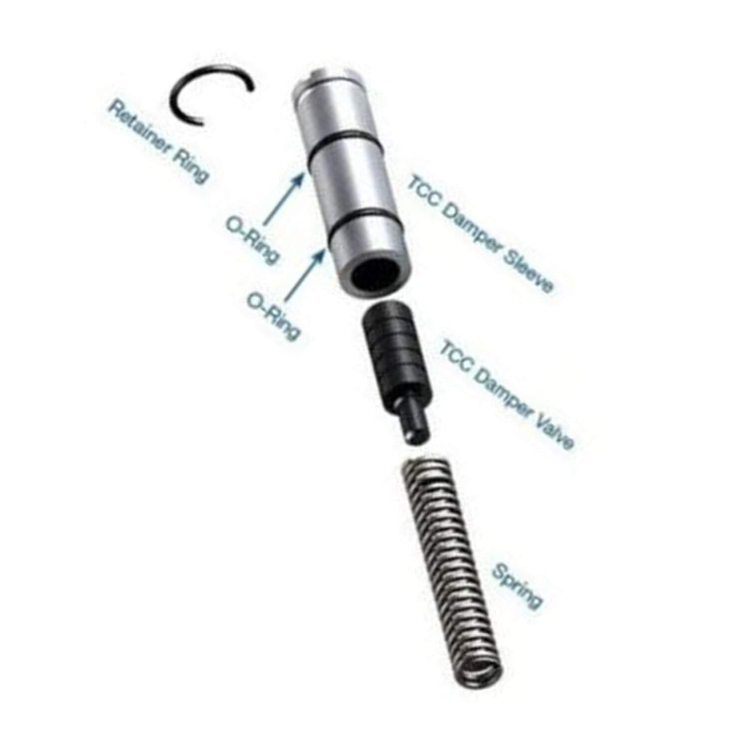 99628 Damper Valve & Sleeve Kit Assembly For Late 722.6 68942-23K n